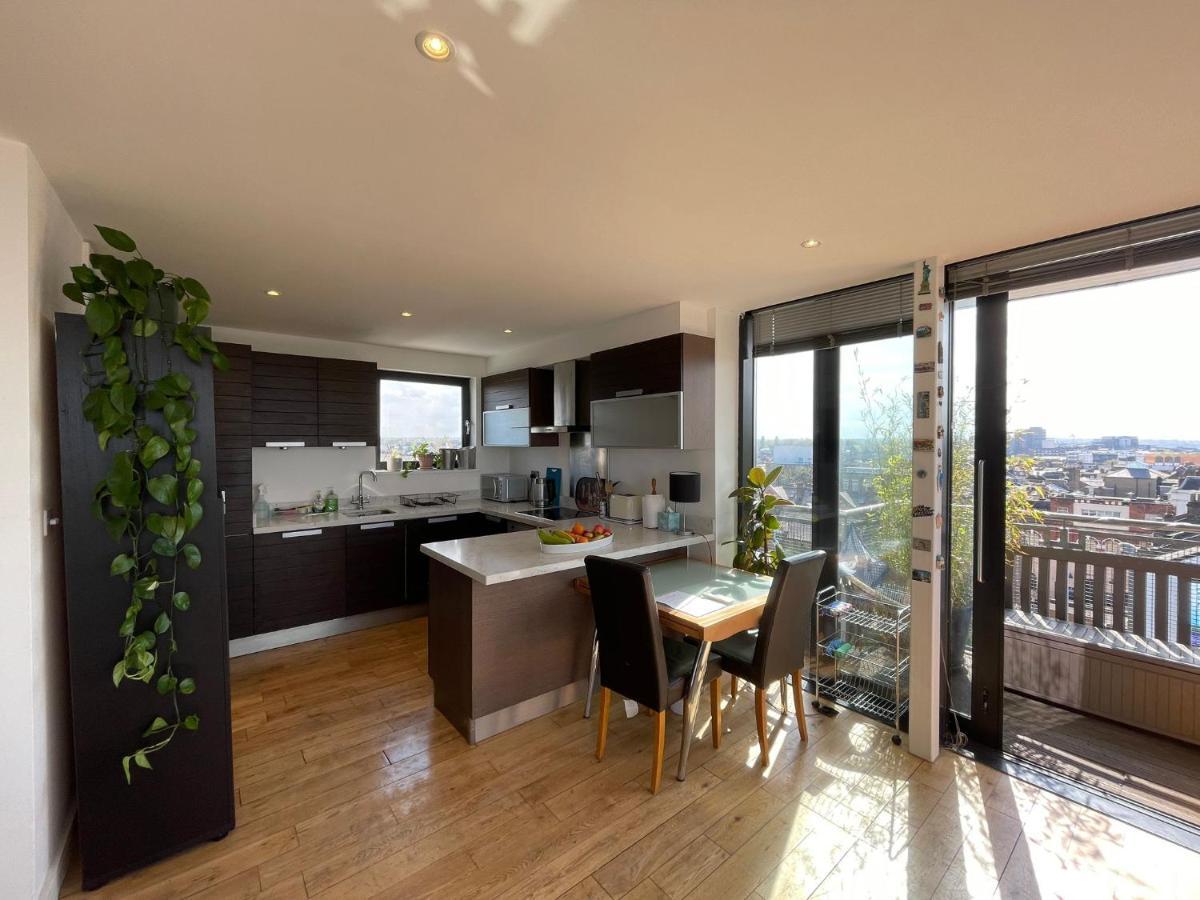 Penthouse In Battersea Amazing Views Of London Apartment Bagian luar foto
