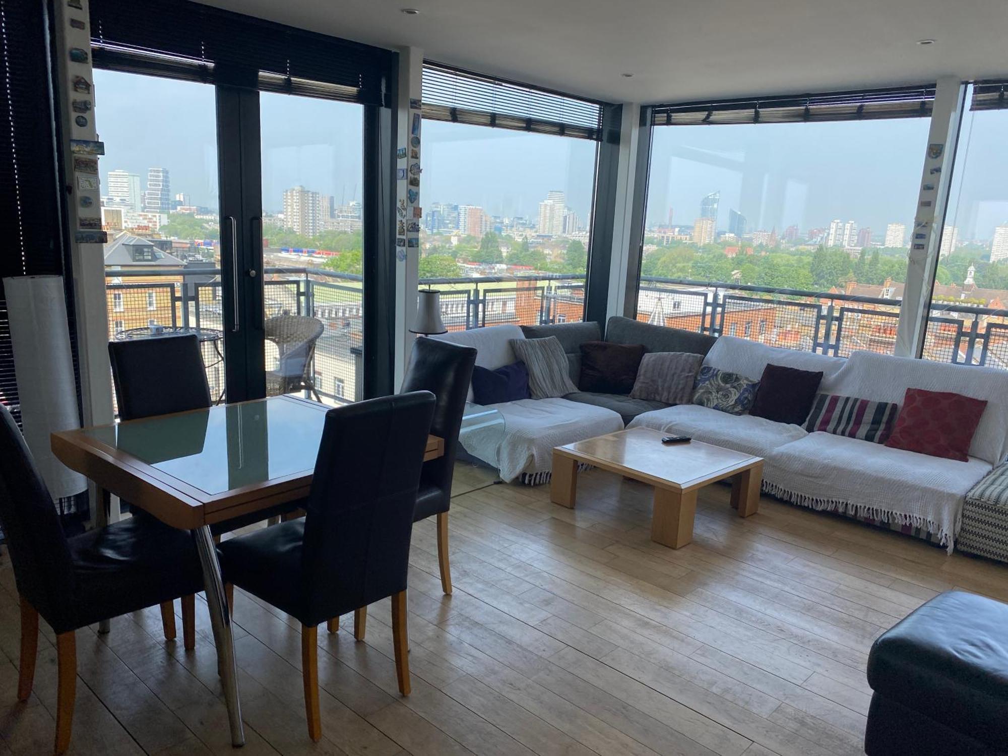 Penthouse In Battersea Amazing Views Of London Apartment Bagian luar foto
