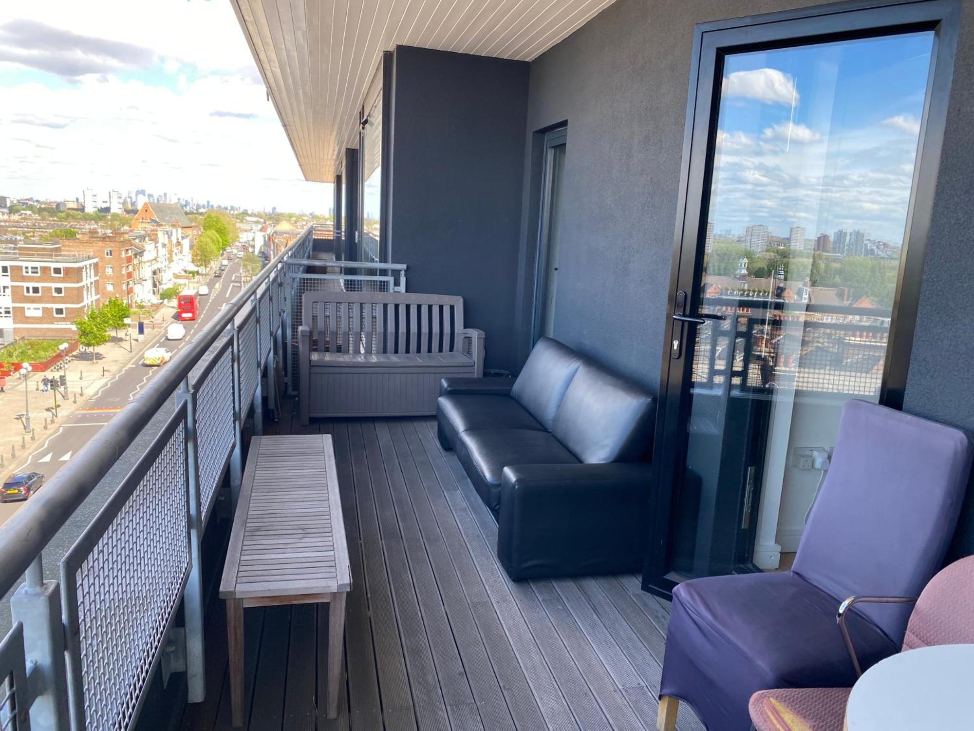 Penthouse In Battersea Amazing Views Of London Apartment Bagian luar foto
