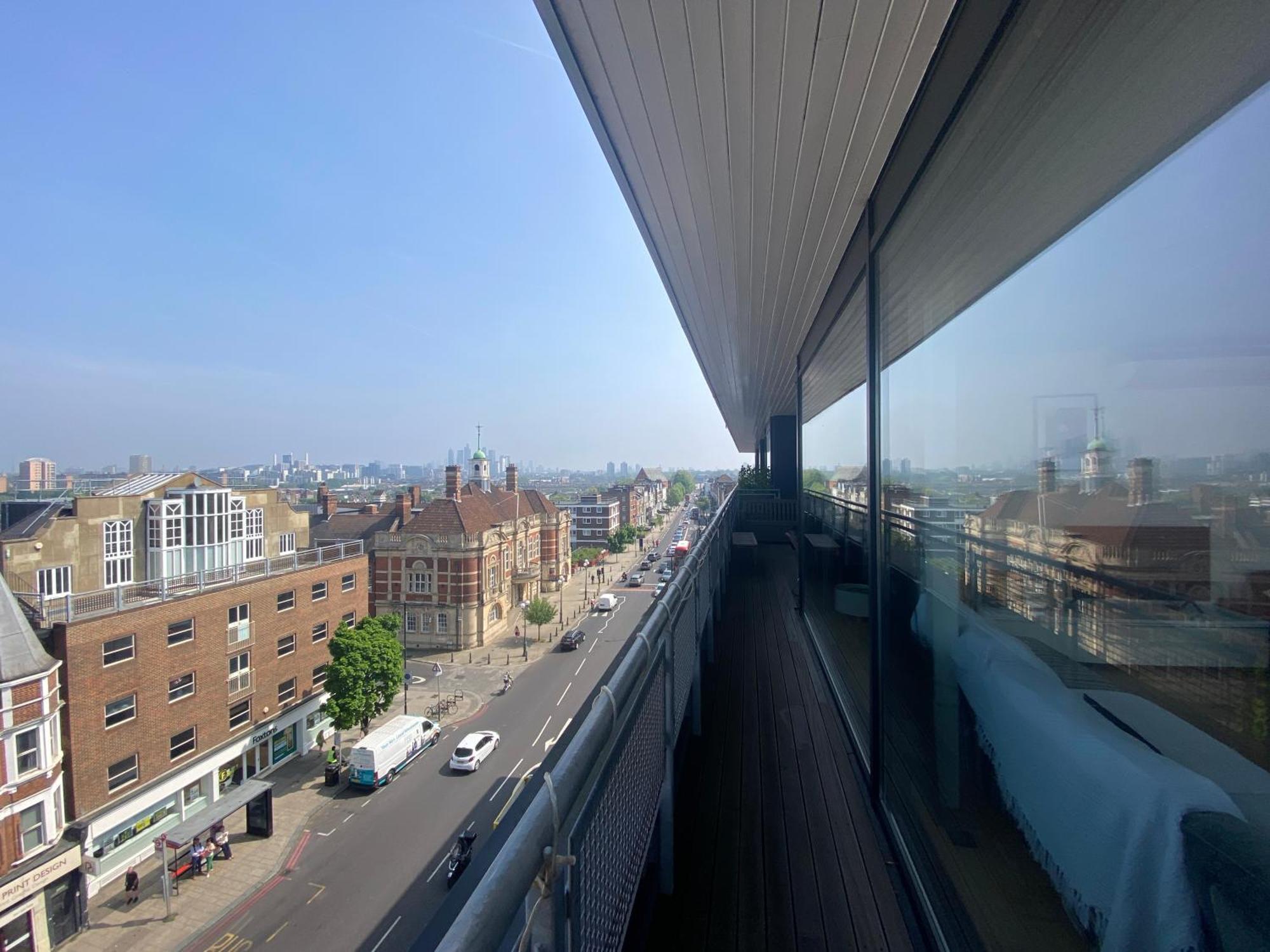 Penthouse In Battersea Amazing Views Of London Apartment Bagian luar foto
