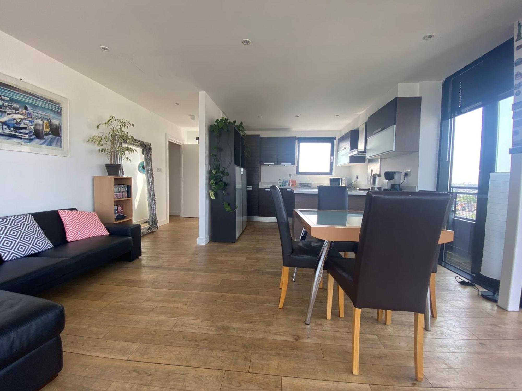 Penthouse In Battersea Amazing Views Of London Apartment Bagian luar foto