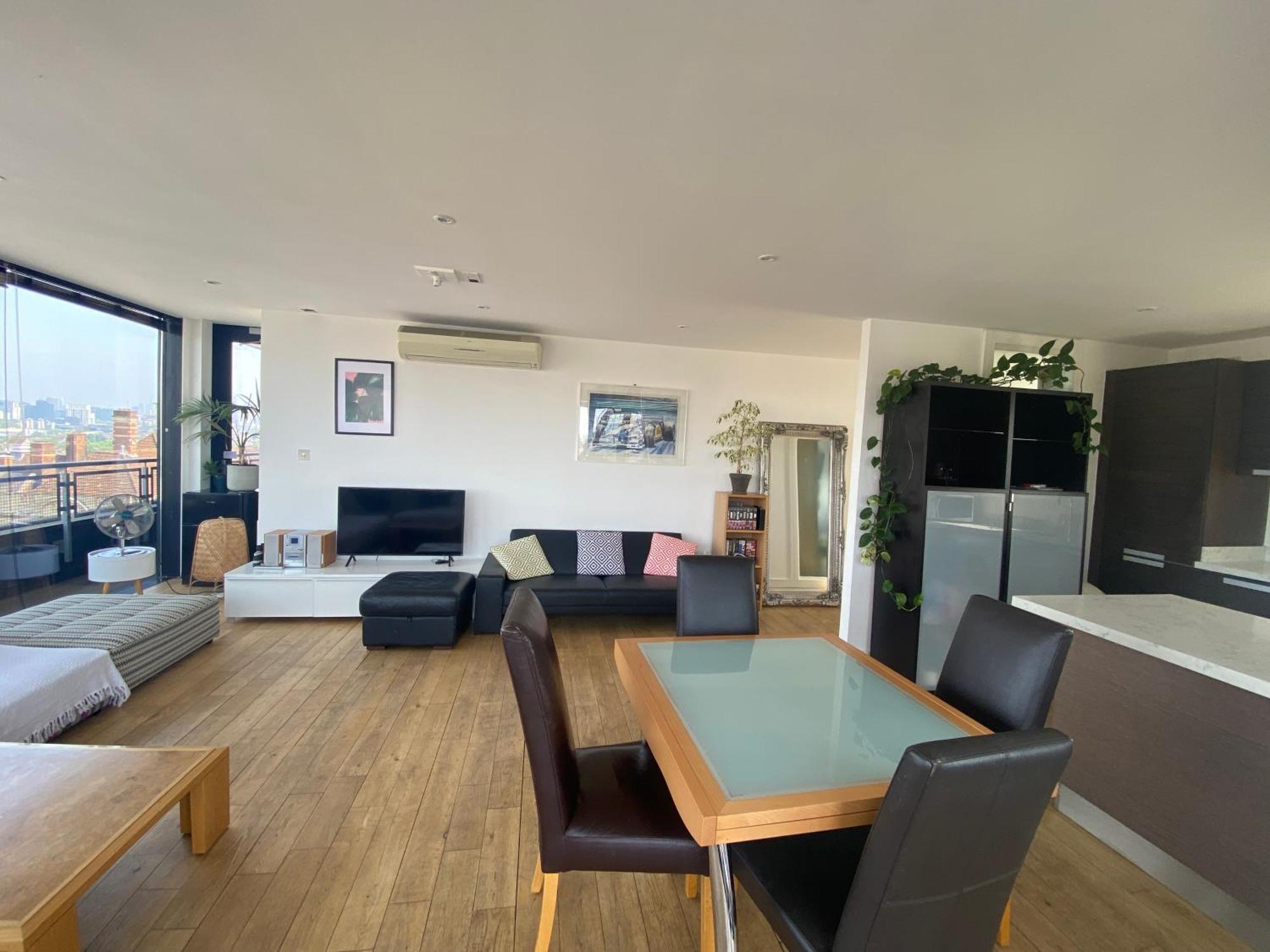 Penthouse In Battersea Amazing Views Of London Apartment Bagian luar foto