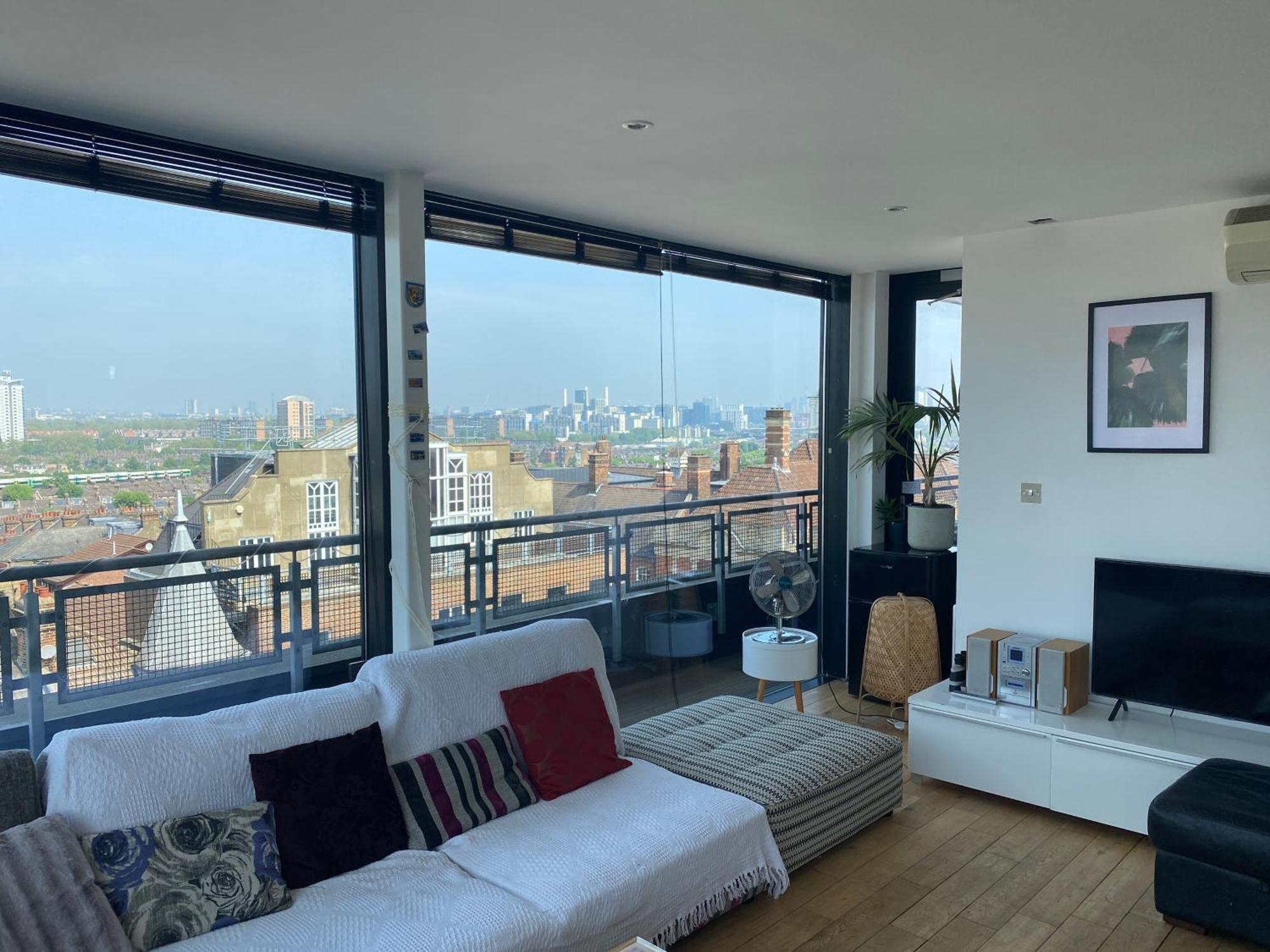 Penthouse In Battersea Amazing Views Of London Apartment Bagian luar foto